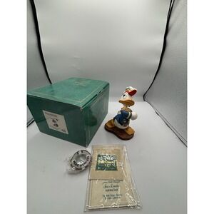 WDCC DISNEY SEA SCOUTS ADMIRAL DONALD DUCK 1994 MEMBERS SCULPTURE COA + ORIG BOX